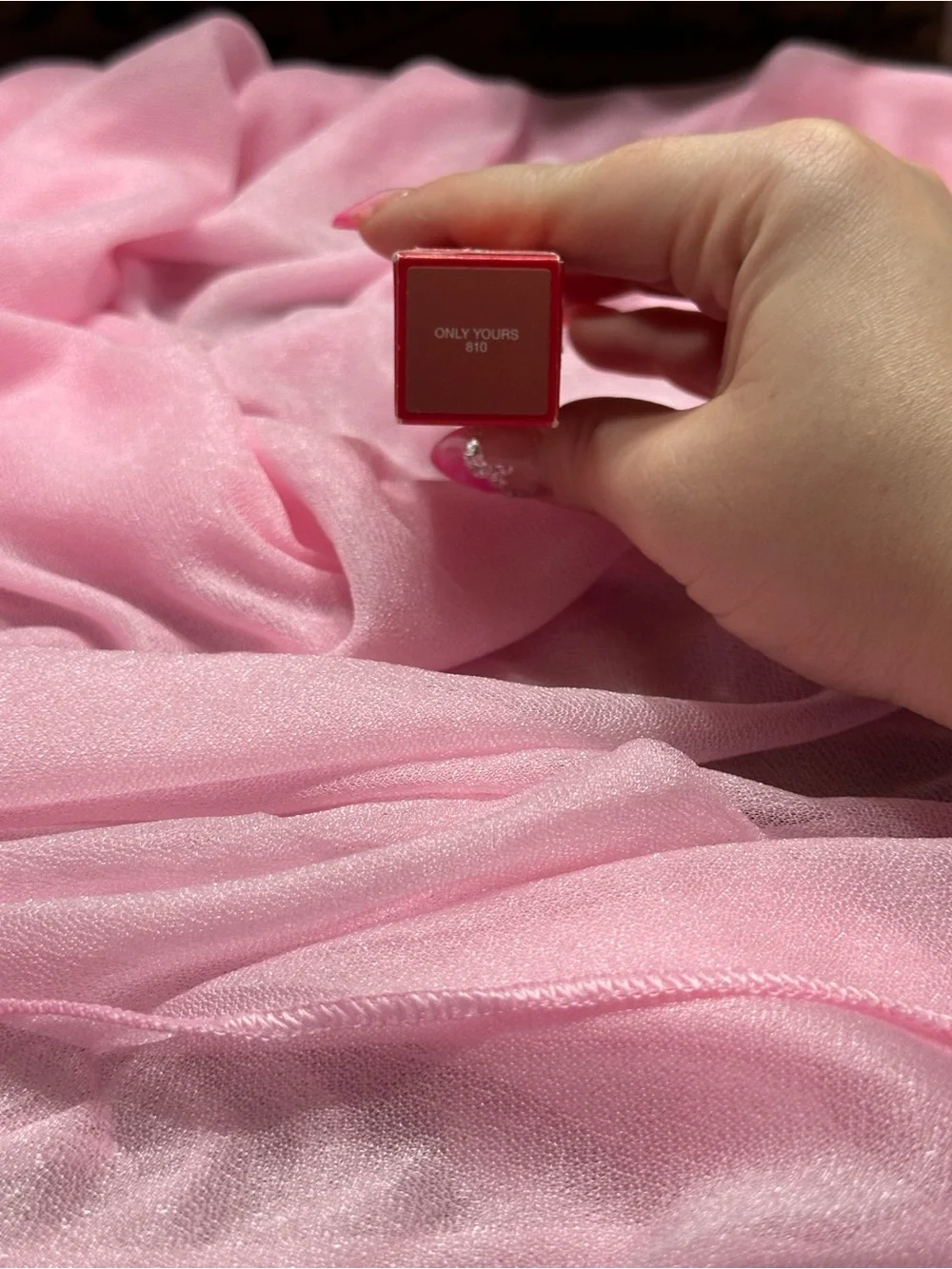 NARS Lipstick in Red Packaging